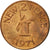 Moneta, Guernsey, Elizabeth II, 2 New Pence, 1971, Heaton, EF(40-45), Bronze
