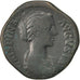 Crispina, Sestertius, F(12-15), Copper, RIC #665, 23.73