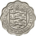 Monnaie, Guernsey, Elizabeth II, 3 Pence, 1959, Heaton, SUP, Copper-nickel