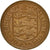 Moneta, Guernsey, Elizabeth II, 1/2 New Penny, 1971, Heaton, BB, Bronzo, KM:20