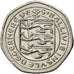 Moneta, Guernsey, Elizabeth II, 20 Pence, 1983, Heaton, BB, Rame-nichel, KM:38