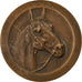 France, Medal, Cheval, Société Hippique du Morbihan, EF(40-45), Bronze