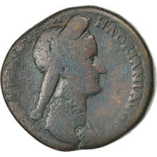 Sabina, Sestertius, VG(8-10), Copper, RIC #1036, 22.69