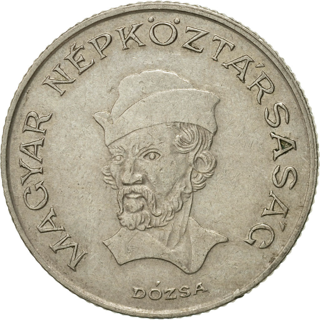 Coin, Hungary, 20 Forint, 1982, Budapest, EF(40-45), Copper-nickel, KM:630