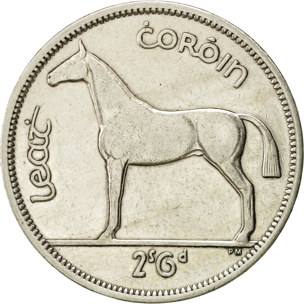 Coin, IRELAND REPUBLIC, 1/2 Crown, 1959, EF(40-45), Copper-nickel, KM:16a