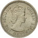 Moneta, MALEZJA I BRYTYJSKIE BORNEO, 10 Cents, 1961, EF(40-45), Miedź-Nikiel