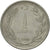 Moneta, Turchia, Lira, 1960, BB, Acciaio inossidabile, KM:889a.1