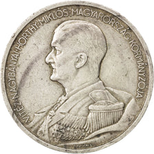 HUNGARY, 5 Pengo, 1939, KM #517, EF(40-45), Silver, 36, 25.08