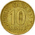 Coin, Estonia, 10 Senti, 1992, no mint, EF(40-45), Aluminum-Bronze, KM:22