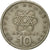 Moneta, Grecia, 10 Drachmai, 1980, BB, Rame-nichel, KM:119