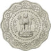 Monnaie, INDIA-REPUBLIC, 10 Paise, 1973, TTB+, Aluminium, KM:27.1