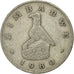 Moneda, Zimbabue, 50 Cents, 1980, MBC, Cobre - níquel, KM:5