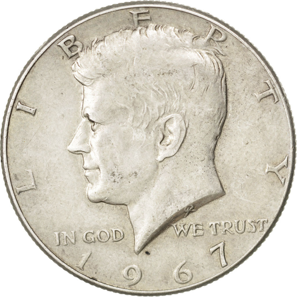 UNITED STATES, Kennedy Half Dollar, Half Dollar, 1967, U.S. Mint, KM #202a,...