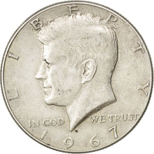 UNITED STATES, Kennedy Half Dollar, Half Dollar, 1967, U.S. Mint, KM #202a,...