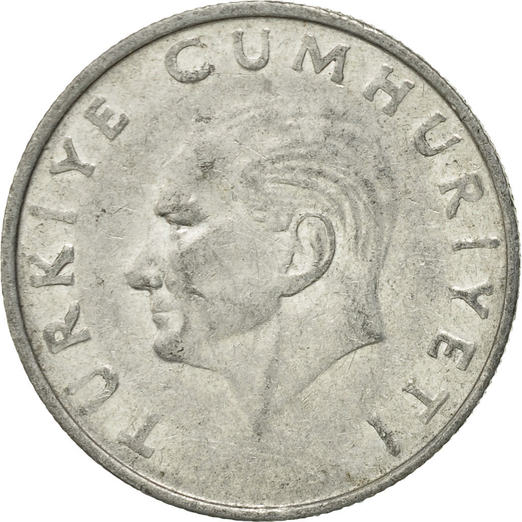 Moneta, Turchia, 25 Lira, 1987, BB, Alluminio, KM:975