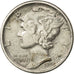Coin, United States, Mercury Dime, Dime, 1943, U.S. Mint, Philadelphia