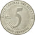 Moneda, Ecuador, 5 Centavos, Cinco, 2000, MBC, Acero, KM:105