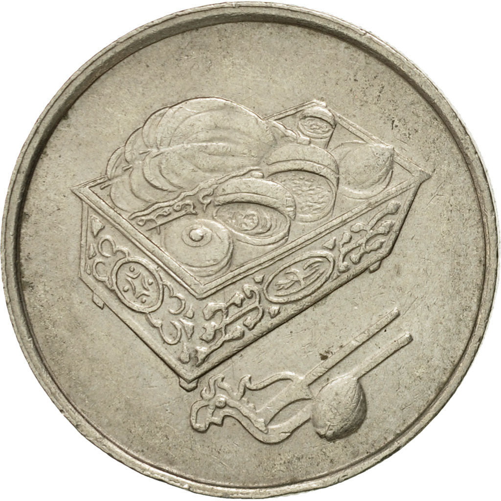 Moneta, Malesia, 20 Sen, 1991, BB, Rame-nichel, KM:52