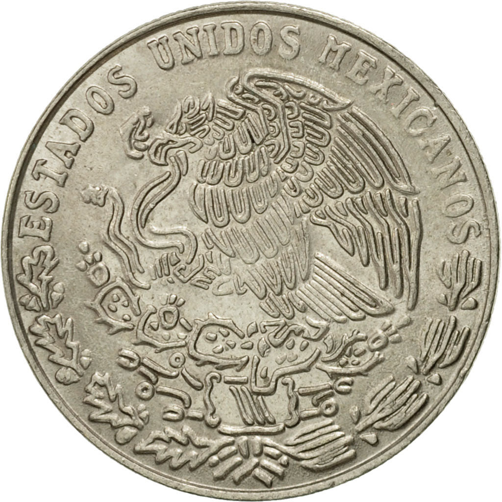 Moneda, México, 20 Centavos, 1978, Mexico City, MBC, Cobre - níquel, KM:442