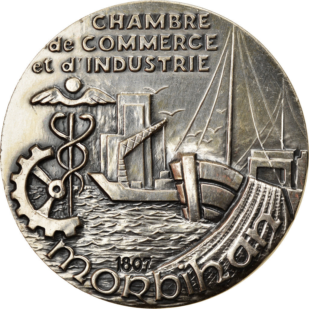 France, Médaille, Chambre de Commerce et d'Industrie du Morbihan, Shipping