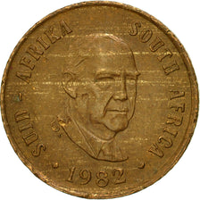 Coin, South Africa, Cent, 1982, EF(40-45), Bronze, KM:109