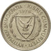 Monnaie, Chypre, 25 Mils, 1976, TTB+, Copper-nickel, KM:40