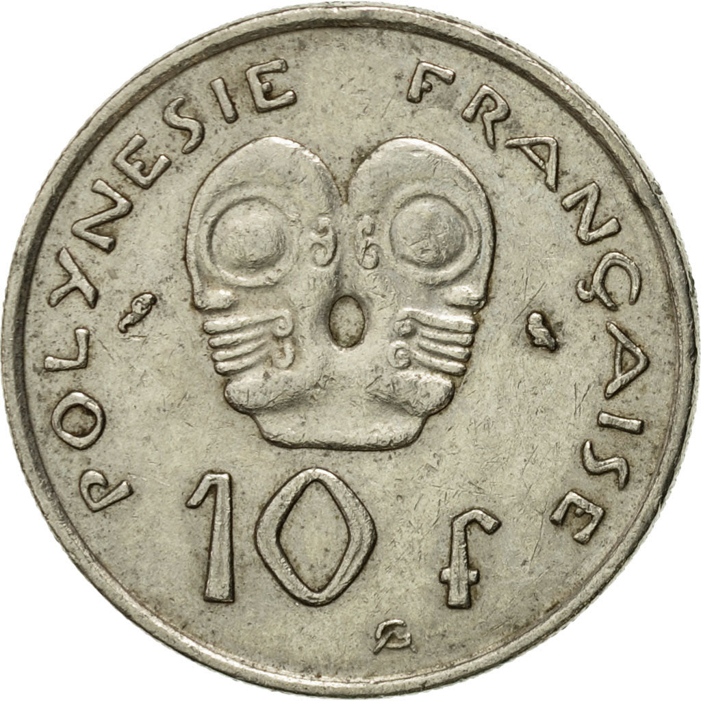 Münze, French Polynesia, 10 Francs, 1973, Paris, SS, Nickel, KM:8