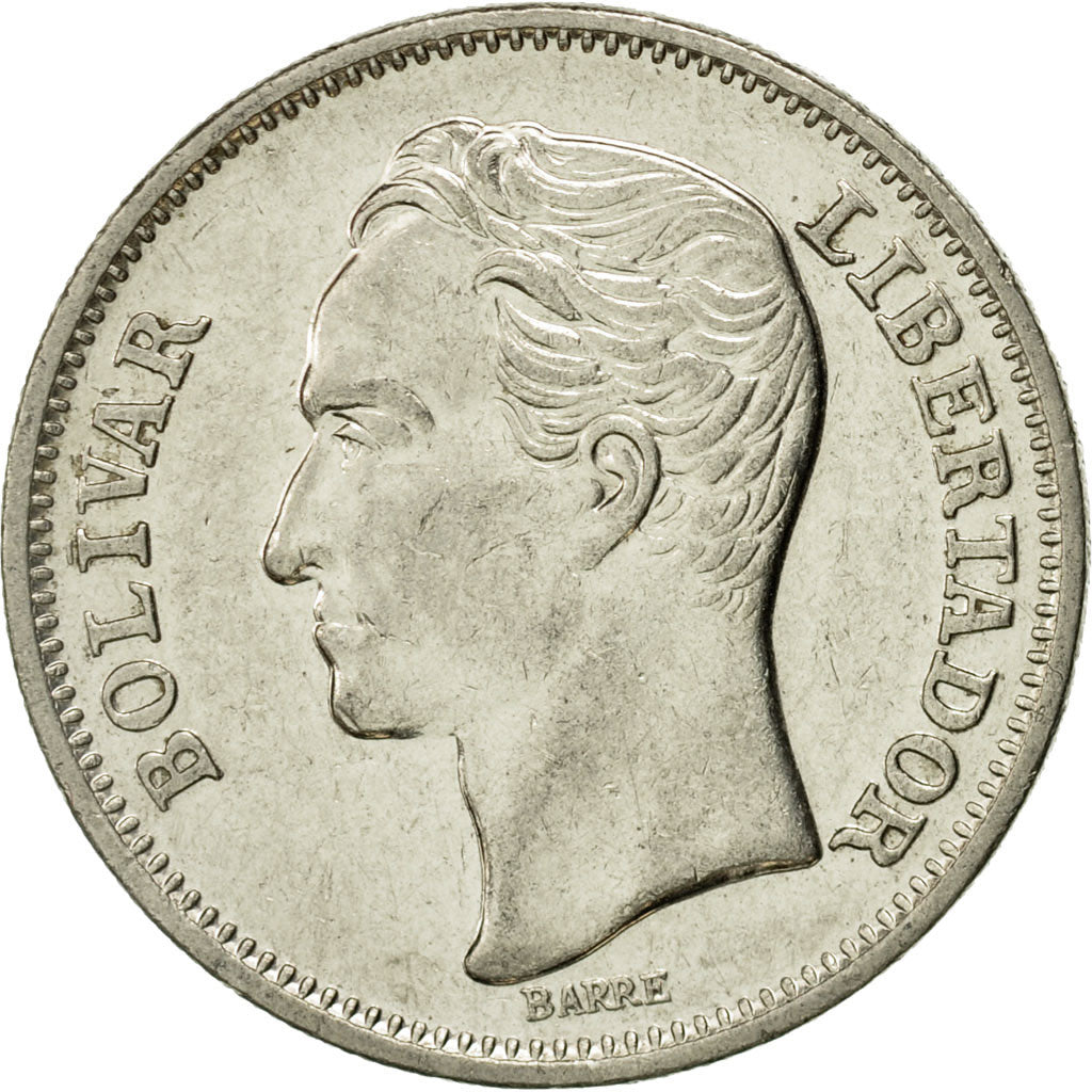 Monnaie, Venezuela, Bolivar, 1977, TTB, Nickel, KM:52