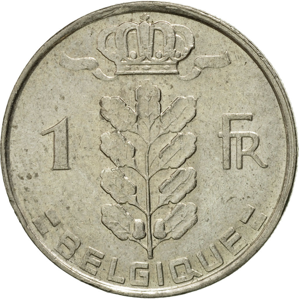 Coin, Belgium, Franc, 1980, EF(40-45), Copper-nickel, KM:142.1