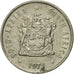 Coin, South Africa, 5 Cents, 1971, EF(40-45), Nickel, KM:84