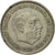 Monnaie, Espagne, Caudillo and regent, 25 Pesetas, 1975, TTB, Copper-nickel