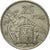 Monnaie, Espagne, Caudillo and regent, 25 Pesetas, 1975, TTB, Copper-nickel