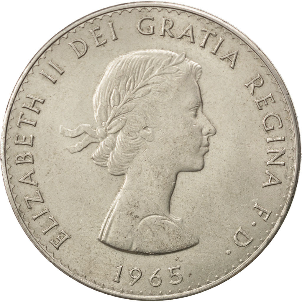 Monnaie, Grande-Bretagne, Elizabeth II, Crown, 1965, SUP, Copper-nickel, KM:910