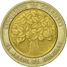 Münze, Kolumbien, 500 Pesos, 1995, SS, Bi-Metallic, KM:286