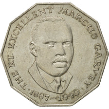 Coin, Jamaica, Elizabeth II, 50 Cents, 1989, EF(40-45), Copper-nickel, KM:65