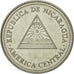Coin, Nicaragua, 5 Cordobas, 1997, EF(40-45), Nickel Clad Steel, KM:90