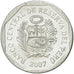 Coin, Peru, 5 Centimos, 2007, Lima, AU(50-53), Aluminum, KM:304.4a