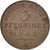 Monnaie, Etats allemands, PRUSSIA, Wilhelm I, 3 Pfennig, 1861, Berlin, TTB