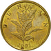 Münze, Kroatien, 10 Lipa, 2001, SS, Brass plated steel, KM:6