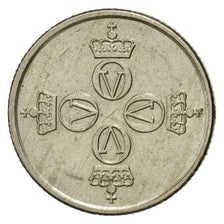 Coin, Norway, Olav V, 25 Öre, 1975, AU(50-53), Copper-nickel, KM:417