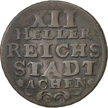 GERMAN STATES, 12 Heller, 1760, KM #51, EF(40-45), Copper, 4.80