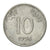 Moneta, INDIE-REPUBLIKA, 10 Paise, 1996, EF(40-45), Stal nierdzewna, KM:40.1