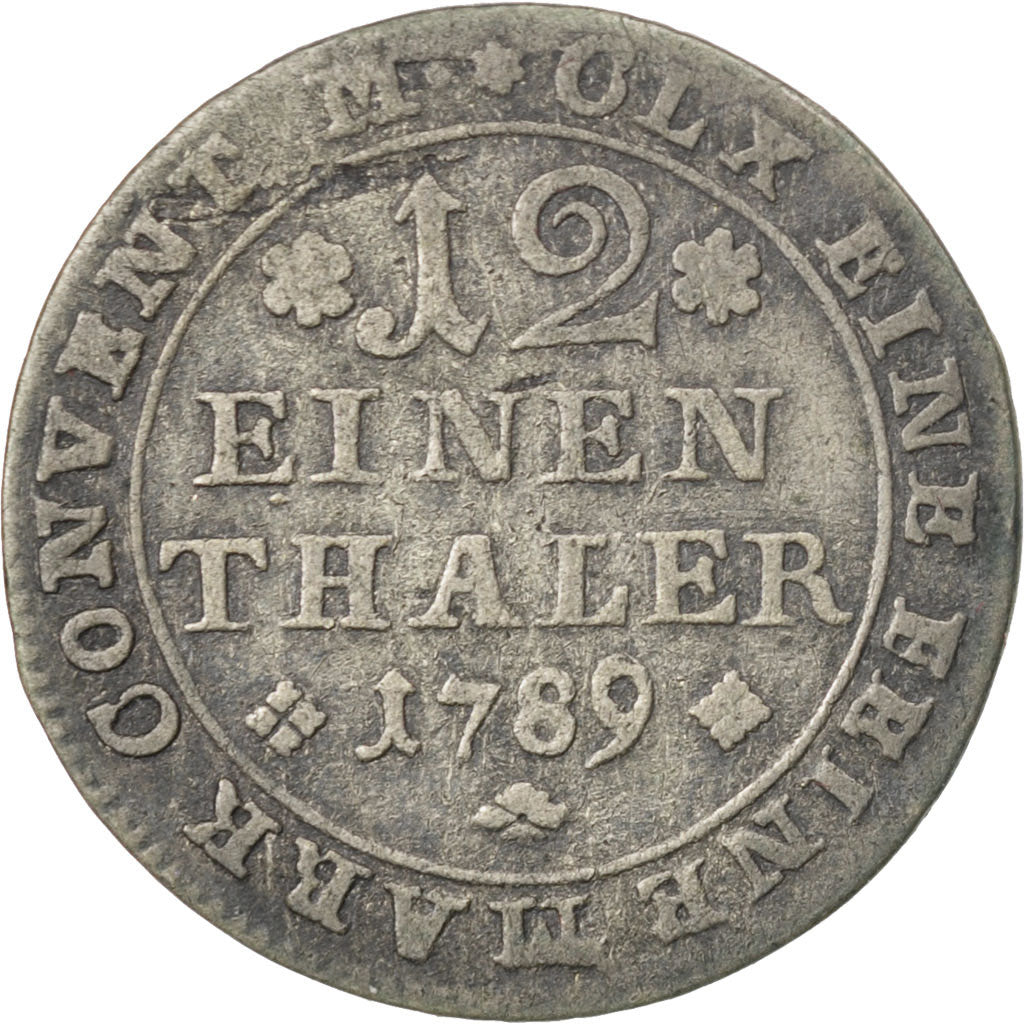 Coin, German States, BRUNSWICK-WOLFENBUTTEL, Karl Wilhelm Ferdinand, 1/12