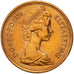 Coin, Great Britain, Elizabeth II, New Penny, 1976, AU(50-53), Bronze, KM:915