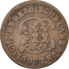 Coin, German States, JULICH-BERG, Karl Theodor, 1/2 Stüber, 1787, VF(20-25)