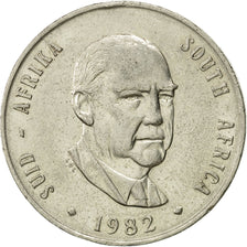 Coin, South Africa, Rand, 1982, EF(40-45), Nickel, KM:115
