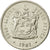 Coin, South Africa, 20 Cents, 1981, EF(40-45), Nickel, KM:86