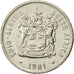Münze, Südafrika, 20 Cents, 1981, SS, Nickel, KM:86
