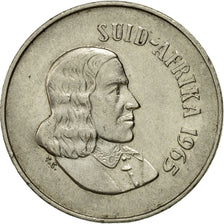 Moneta, Sudafrica, 10 Cents, 1965, BB, Nichel, KM:68.2