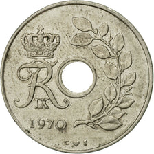 Münze, Dänemark, Frederik IX, 25 Öre, 1970, Copenhagen, SS, Copper-nickel